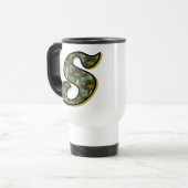 Madeliefjes Monogram Initiaal S Reisbeker (Voorkant links)