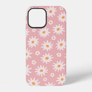 Madeliefjes naadloos patroon. Bloemige achtergrond iPhone 12 Hoesje