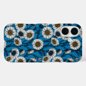 Madeliefjes op blauw Case-Mate iPhone case (Achterkant (horizontaal))