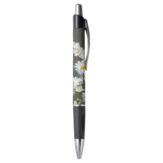 Madeliefjes op grijs pen (Achterkant (Verticaal))