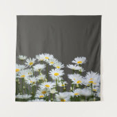 Madeliefjes op Grijs Wandkleed (Voorkant)
