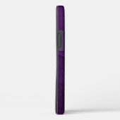 Madeliefjes op paars leer Case-Mate iPhone case (Achterkant / Rechts)
