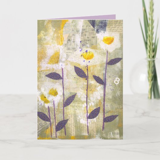 Madeliefjes op Parade Kaart (Voorkant)