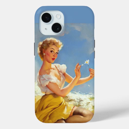 Madeliefjes pin-up Case-Mate iPhone case (Achterkant)