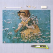 Madeliefjes plukken door Jessie Willcox Smith Tissuepapier (Craft)