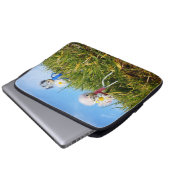 Madeliefjes plukkende fubby's.     laptop sleeve (Voorkant onderkant)