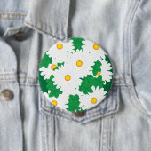 Madeliefjes Ronde Button 4,0 Cm (In situ)