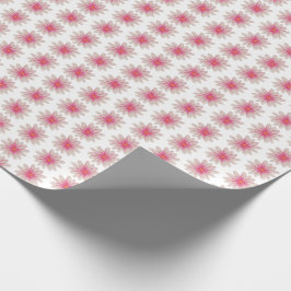 Madeliefjes Roze Cadeaupapier