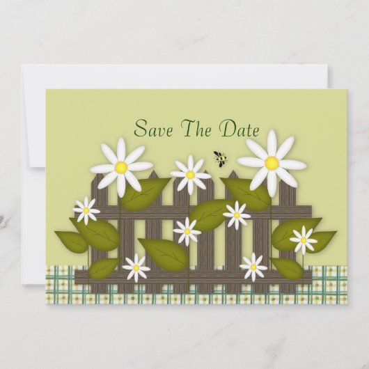 Madeliefjes Save The Date (Voorkant)