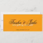 Madeliefjes Save the Date Aankondiging (Achterkant)