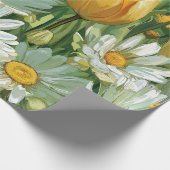 Madeliefjes, Tulpen & Vlinders Cadeaupapier (Hoek)