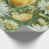 Madeliefjes, Tulpen & Vlinders Cadeaupapier (Hoek)