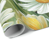 Madeliefjes, Tulpen & Vlinders Cadeaupapier (Rol Hoek)