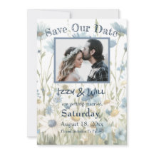 Madeliefjes & Vervagde Denim Rustieke Trouwfoto