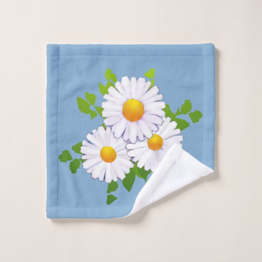 Madeliefjes Washandje (Wasdoekje)