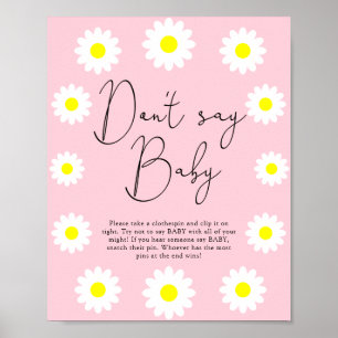 Madeliefjes - Zeg niet baby Poster