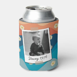 Madeliefjes Zeventiger jaren 70's Retro 50ste verj Blikjeskoeler