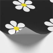 Madeliefjespatroon Cadeaupapier (Hoek)