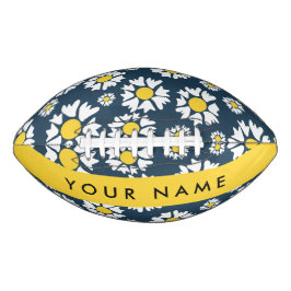 Madeliefjespatroon, Witte Madeliefjes, Uw Naam American Football