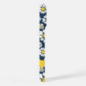 Madeliefjespatroon, Witte Madeliefjes, Uw Naam iPhone Hoesje (Rechterkant)