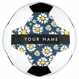 Madeliefjespatroon, Witte Madeliefjes, Uw Naam Voetbal