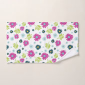 Madeliefjestuin Botanische Wilde Bloem Bad Handdoek (Handdoek)