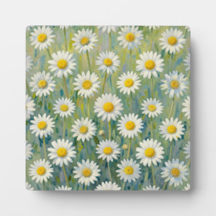 Madeliefjeweide Impressionistische Bloemmotief Fotoplaat