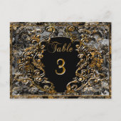 Madelina Habersham Victoriaans Kaart tabelnummer (Voorkant)