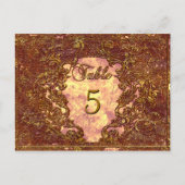 Madelina Kandice Victoriaans tafel nummer Kaart (Voorkant)