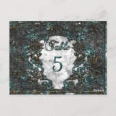 Madelina Rupert Victoriaans Kaart tabelnummer (Achterkant)