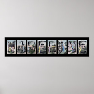 MADELINE  Alfabet Letter Name Art Poster