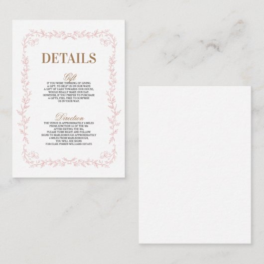 Madeline Classic Enclosure Kaarten (Voorkant / Achterkant)