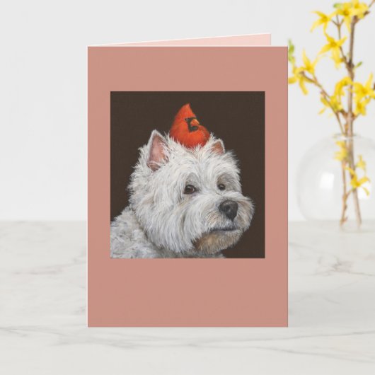 Madeline- en Thomas-kaart Kaart (Gele Bloem)