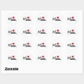 Madeline Ronde Sticker (Vel)