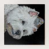 Madeline the Westie puzzle Legpuzzel (Horizontaal)