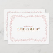 Madeline Will, jij bent m'n bruidskaartjes. Uitnodiging Briefkaart (Voorkant / Achterkant)