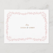 Madeline Will, jij bent m'n bruidskaartjes. Uitnodiging Briefkaart (Achterkant)