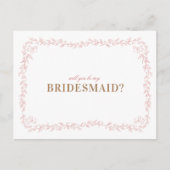 Madeline Will, jij bent m'n bruidskaartjes. Uitnodiging Briefkaart (Voorkant)