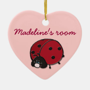 Madeline's kamer keramisch ornament
