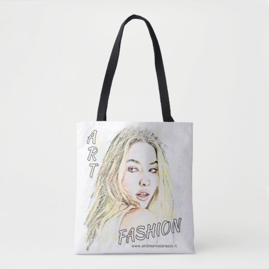 Madelyn Mode Art Tote Bag (Voorkant)