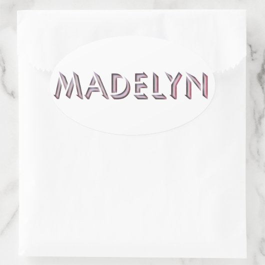 Madelyn sticker (Tas)