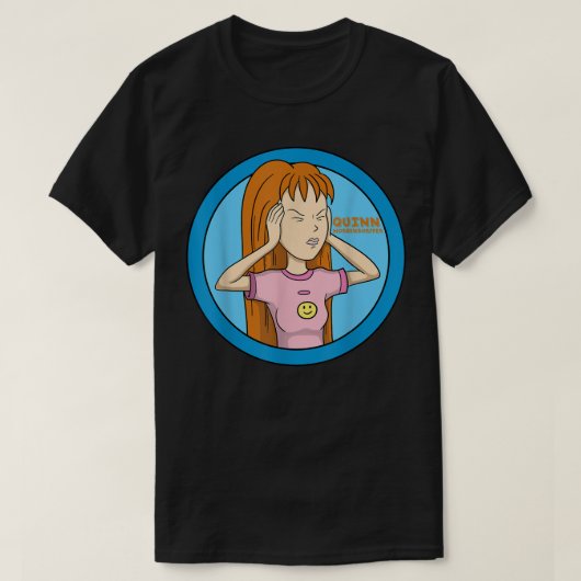Mademark x Daria - Quinn Morgendorffer "Nee! Alstu T-shirt (Design voorkant)
