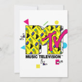 Mademark x MTV - De officiële MTV Logo met 80s een Kaart (Voorkant)