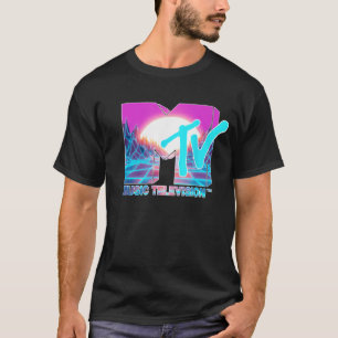 Mademark x MTV - De officiële MTV-Logo met een gro T-shirt