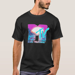 Mademark x MTV - De officiële MTV-Logo met een gro T-shirt