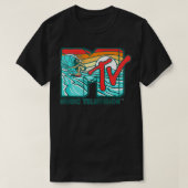 Mademark x MTV - MTV vangt een Wave MTV Surfer-Log T-shirt (Design voorkant)