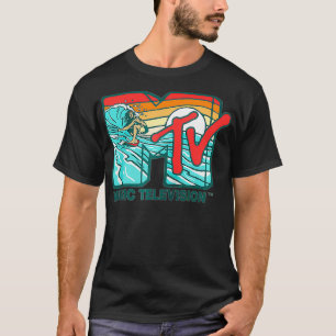 Mademark x MTV - MTV vangt een Wave MTV Surfer-Log T-shirt