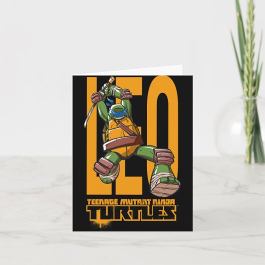 Mademark X - - Original Tmnt New Leonardo  Kaart (Voorkant)
