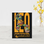 Mademark X - - Original Tmnt New Leonardo  Kaart (Gele Bloem)