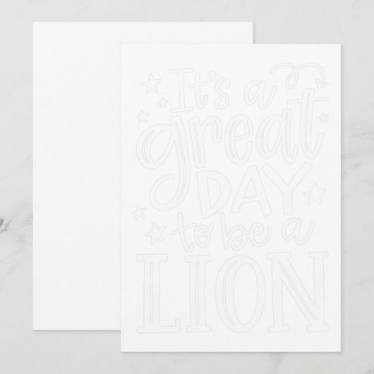 Mademark x Rugratten - Chuckie "Het leven is hard, Kaart (Voorkant / Achterkant)